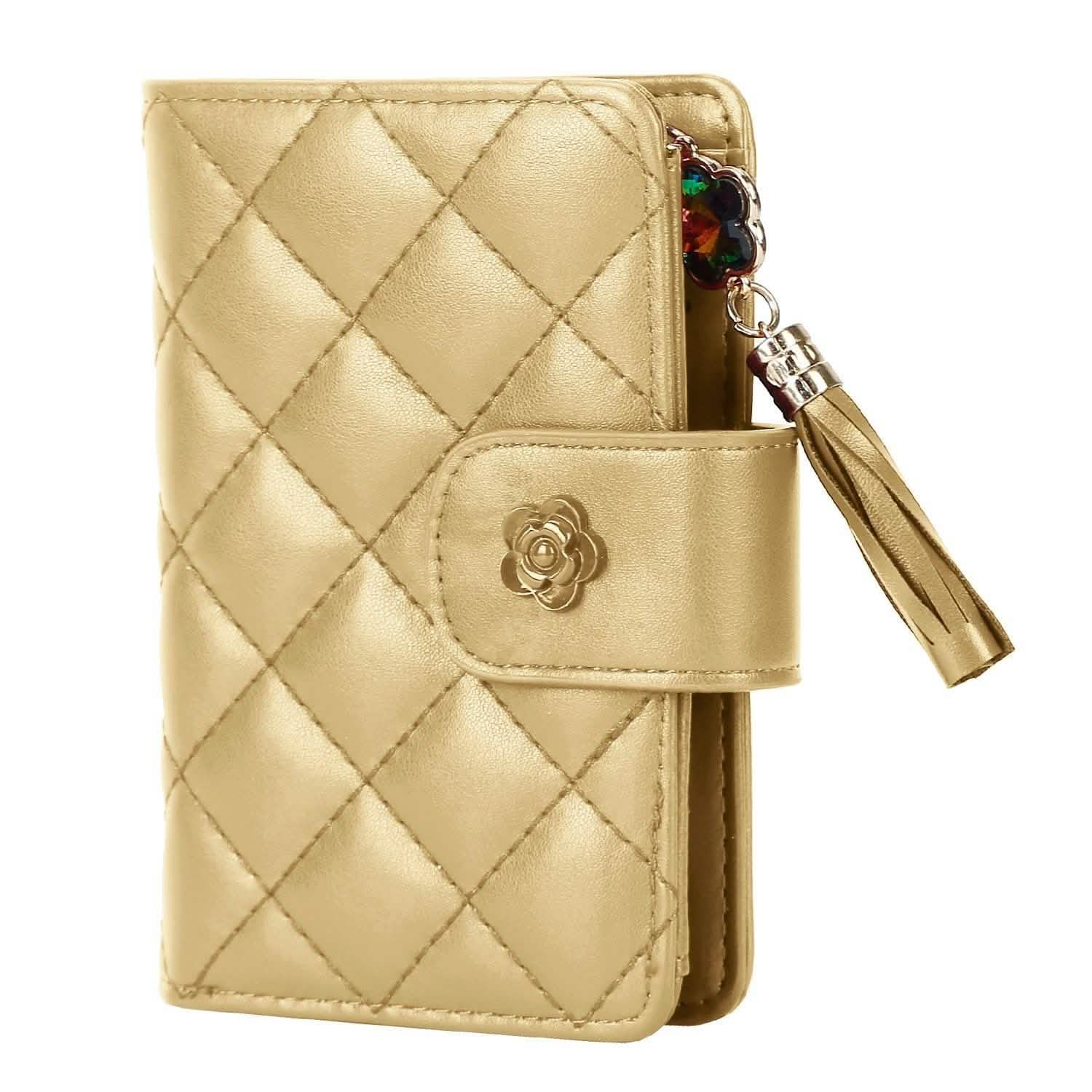 Women PU Leather Clutch Wallet