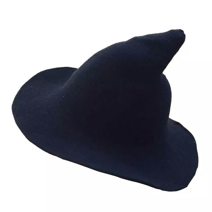 Women Winter Warm Knitted Wool Witch Hat Cap