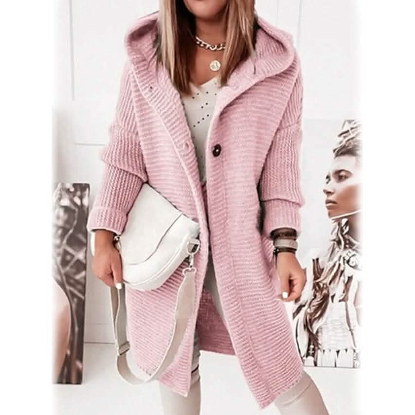 Women's Button Knitted Cardigan Sweater