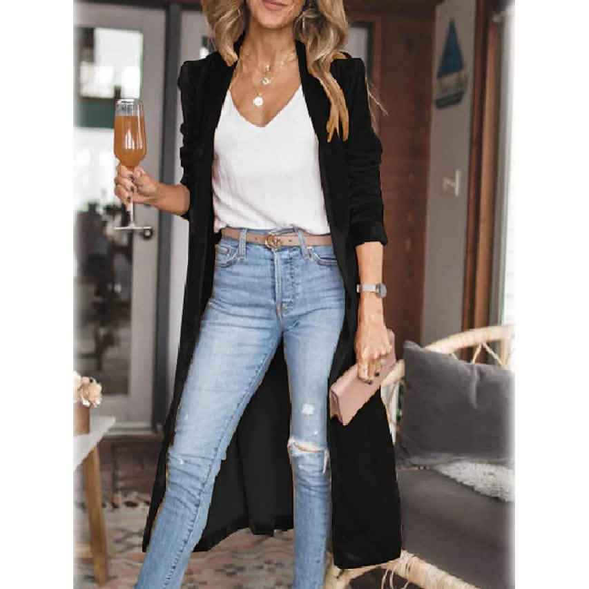 Women's Casual Long Sleeve Jacket
