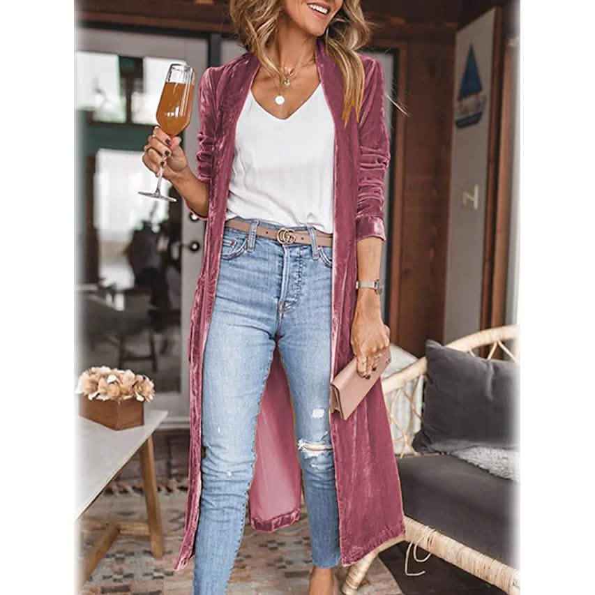 Women's Casual Long Sleeve Jacket