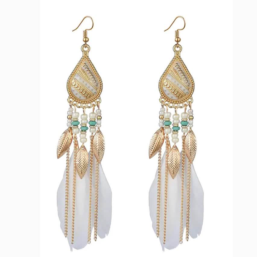 Women's Chic and Modern Street Color Block Earring
