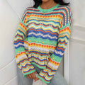 Women's Jumper Cable Knit Pullover Sweater Long Sleeve
