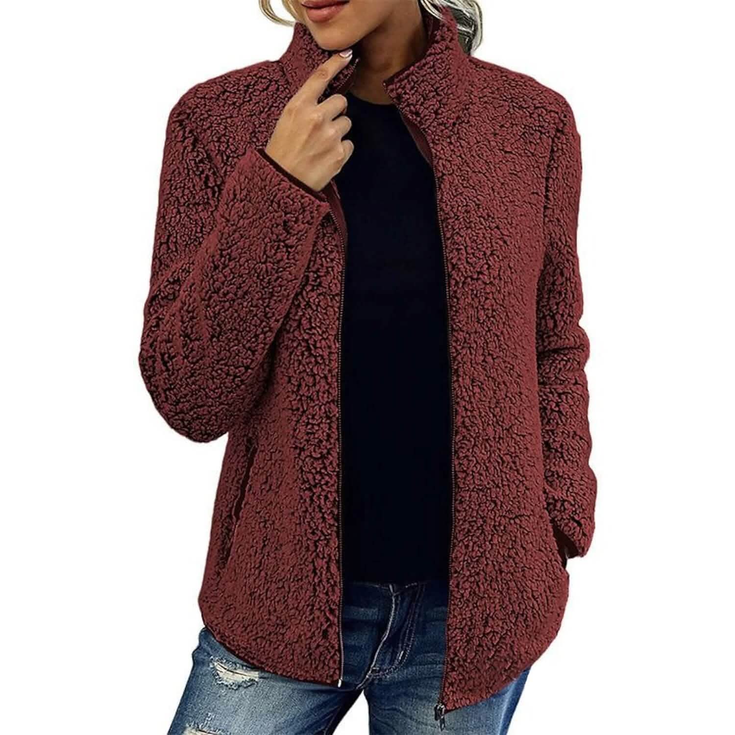 Women's Zip Up Jacket Long Sleeve