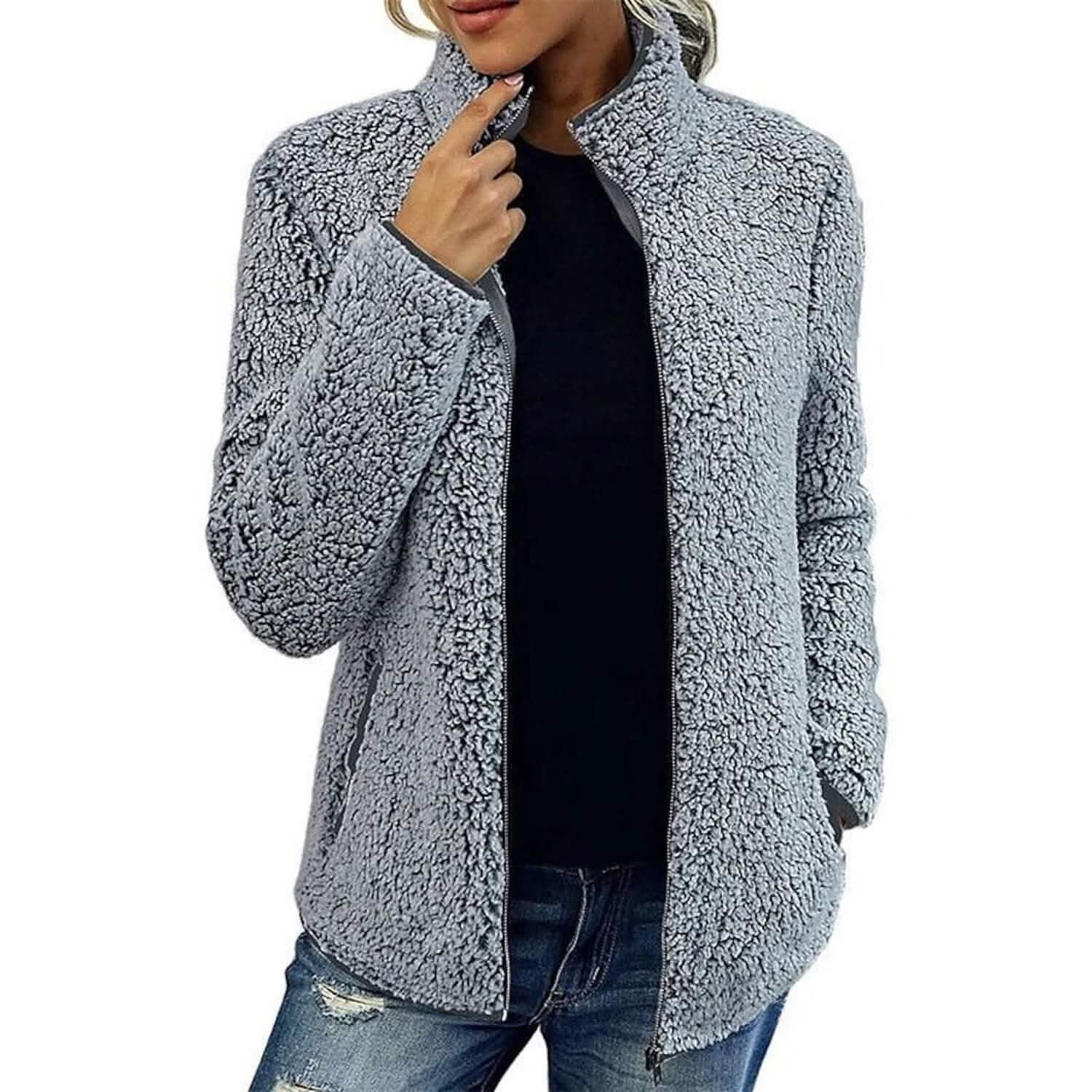 Women's Zip Up Jacket Long Sleeve