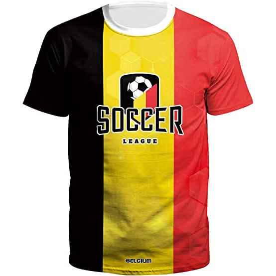World Cup 2022 Soccer Jersey Women & Mens Football T-Shirts Belgium