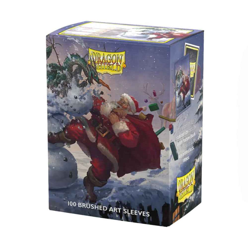 Dragon Shield Brushed Art Sleeves - Christmas 2025