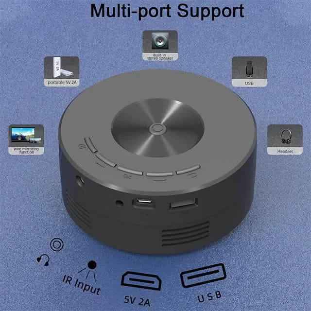 YT200 LED Projector Mini Handheld